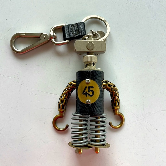 Vintage PRADA Bag Charm  2AR250 Robot tin Trick Series - RARE! - Picture 5 of 10